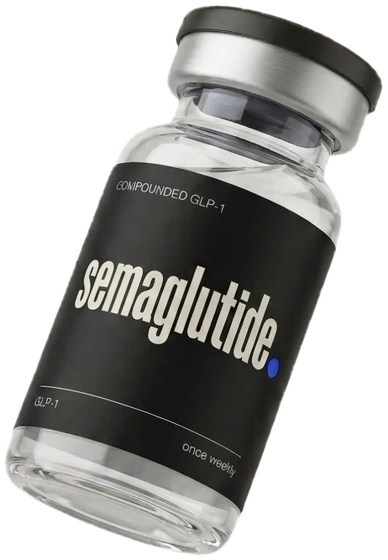 Semaglutide vial shown on Gala’s website